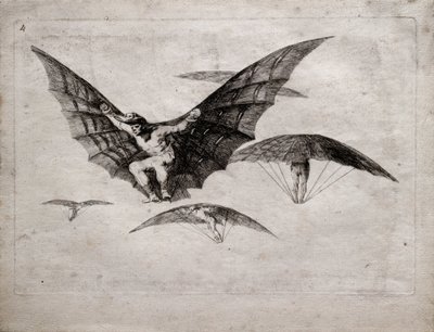 Way of Flying by Francisco de Goya